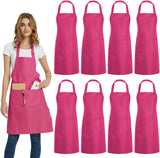 Load image into Gallery viewer, Custom Chef Aprons With 2 Front Full Body Pockets Kitchen Aprons for Men and Women