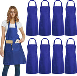 Load image into Gallery viewer, Custom Chef Aprons With 2 Front Full Body Pockets Kitchen Aprons for Men and Women