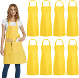 Load image into Gallery viewer, Custom Chef Aprons With 2 Front Full Body Pockets Kitchen Aprons for Men and Women