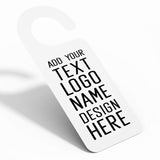 Load image into Gallery viewer, Custom Door Hangers Hotel Door Signs Custom Don&#39;t Disturb Cards