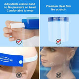 Load image into Gallery viewer, Bulk Face Shields Full Protection Reusable Face Cover One Size Fits All