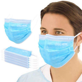 Load image into Gallery viewer, Custom Disposable Face Masks, Logo Printed Medical Face Mask 3 Ply - All Colors