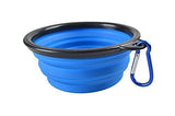 Load image into Gallery viewer, blue pet bowl