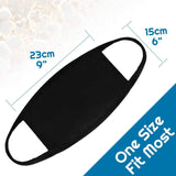 Load image into Gallery viewer, Bulk Cotton Face Mask Protects From Dust, Pollution And Cold - 2 Ply