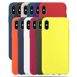 Load image into Gallery viewer, Bulk Solid Candy Color Shockproof Protective Phone Cases for All IPhone Models