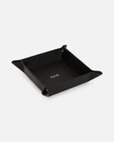 Load image into Gallery viewer, Black Leather Valet Tray