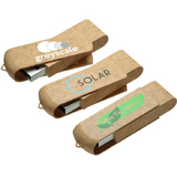 Load image into Gallery viewer, Custom Eco Friendly Usb, Logo Recycled Thumb Drive, Promotional Flash Drives